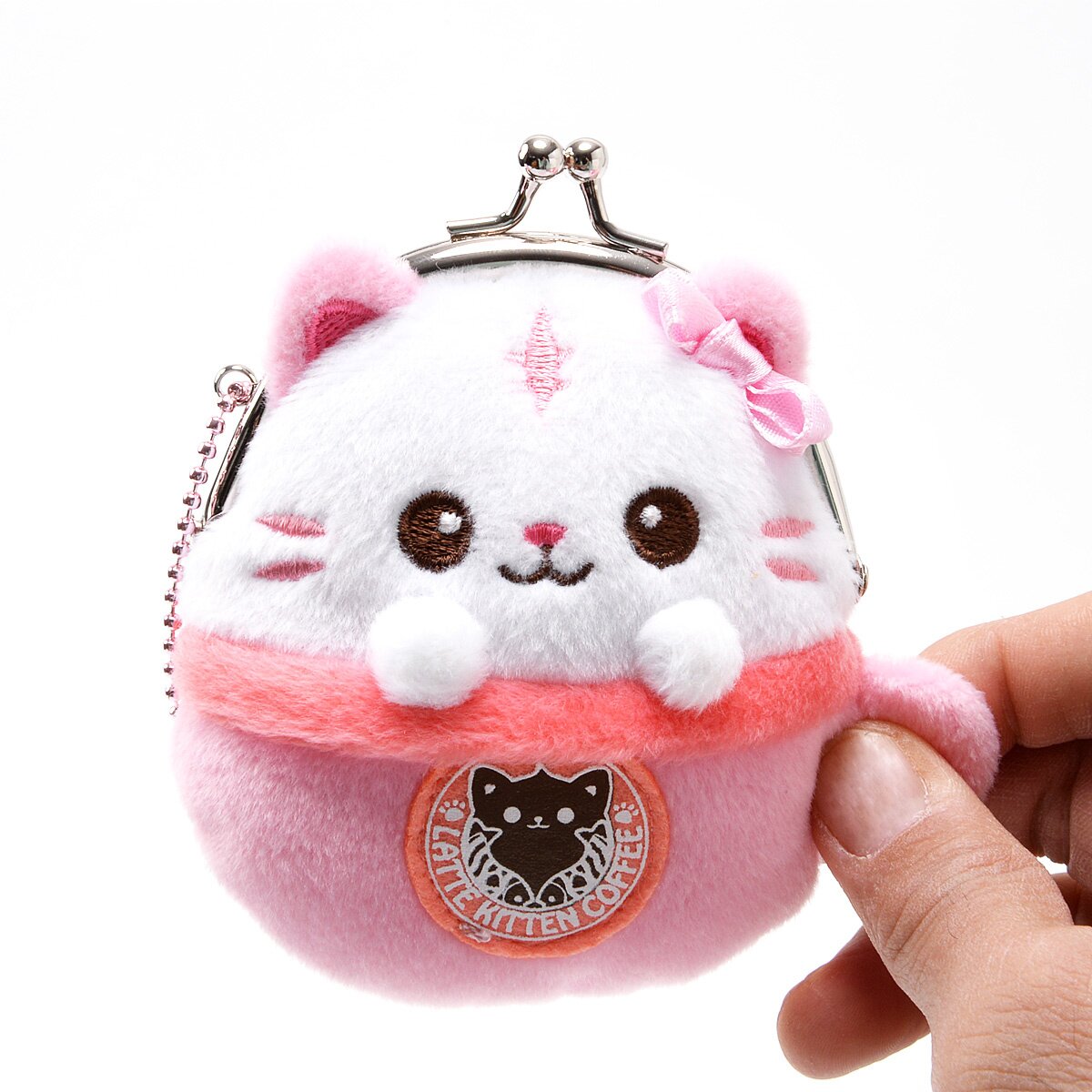 Latte Kitten Coffee Plush Gama-Pouches - Tokyo Otaku Mode (TOM)