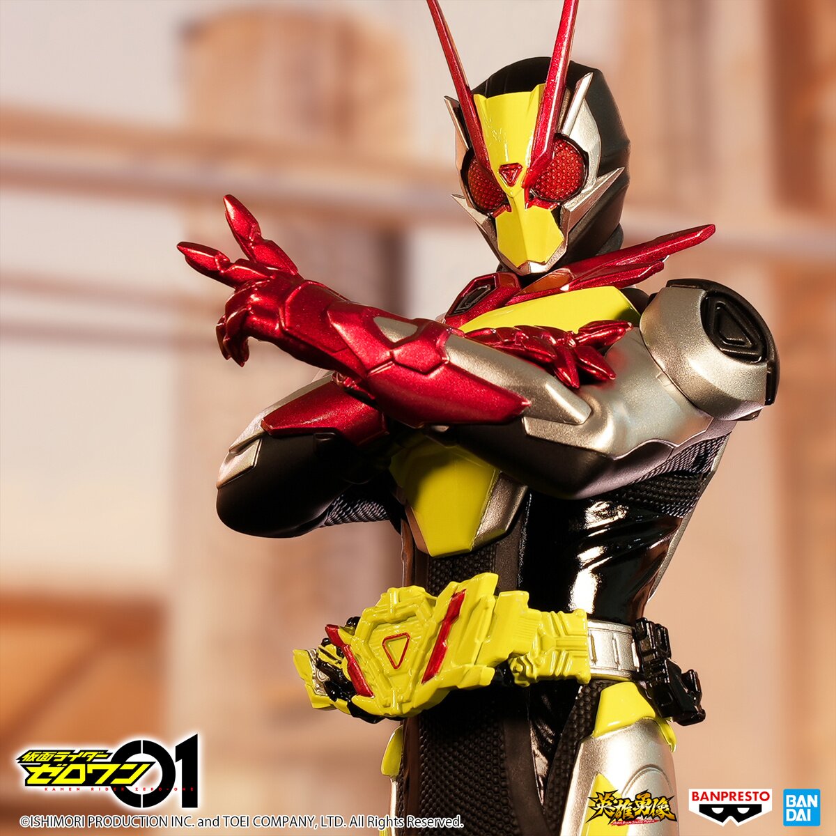 Hero's Brave Statue Kamen Rider Zero-One Kamen Rider Zero-Two