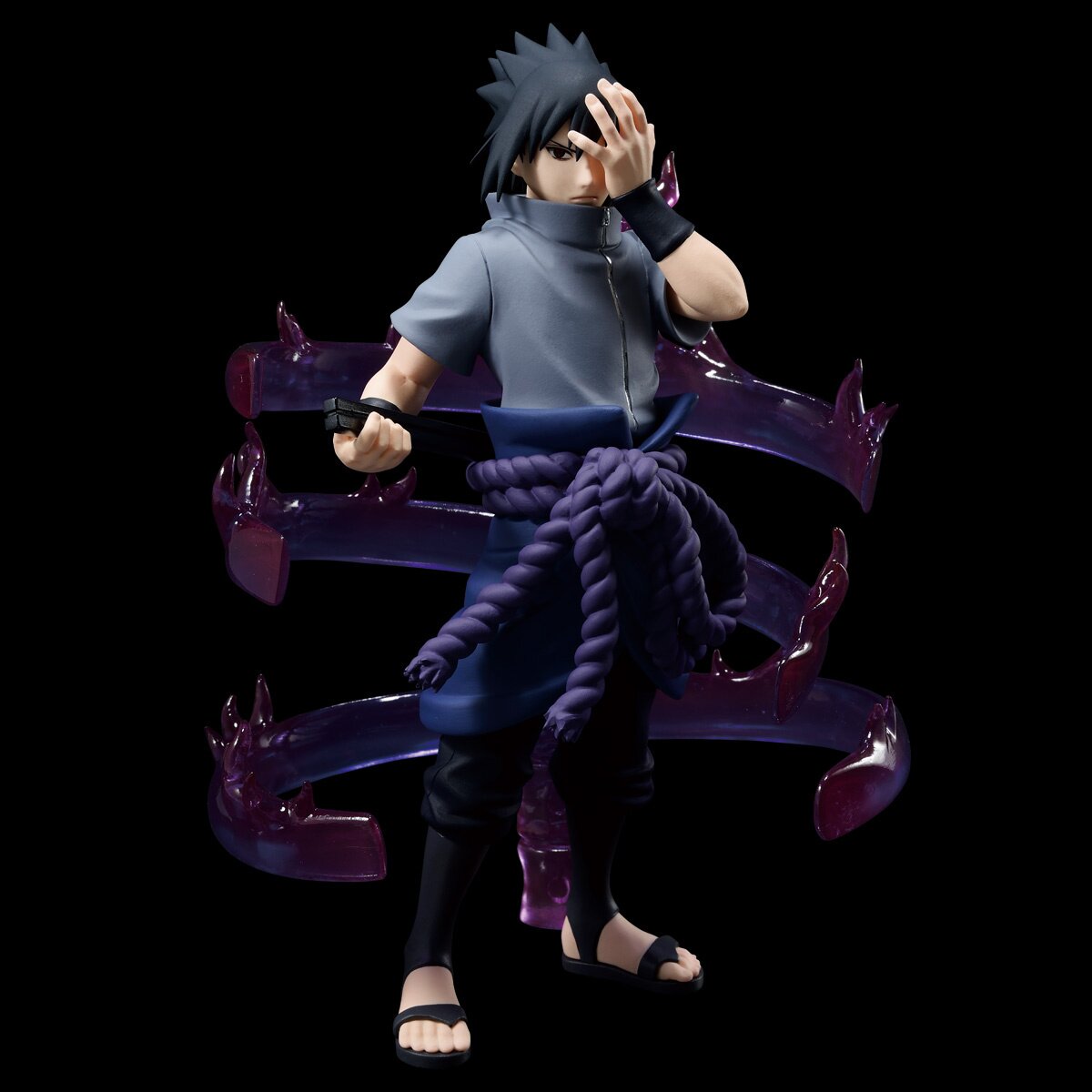 Naruto: Shippuden Sasuke Uchiha: Animation 20th Anniversary Costume  Non-Scale Figure