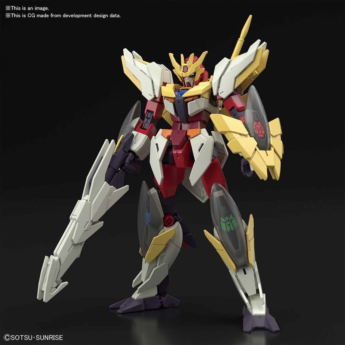 Bandai Gundam Model Kit Anime Figure HGBD Build Divers Re:rise Model Doll  May Action Figure