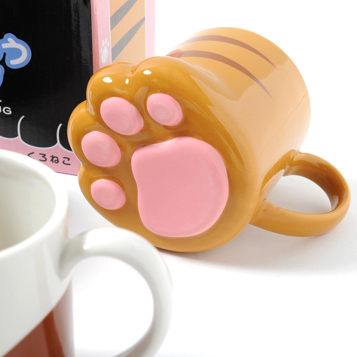 Kawaii Cat Paw Ceramic Coffee Cup - Limited Edition