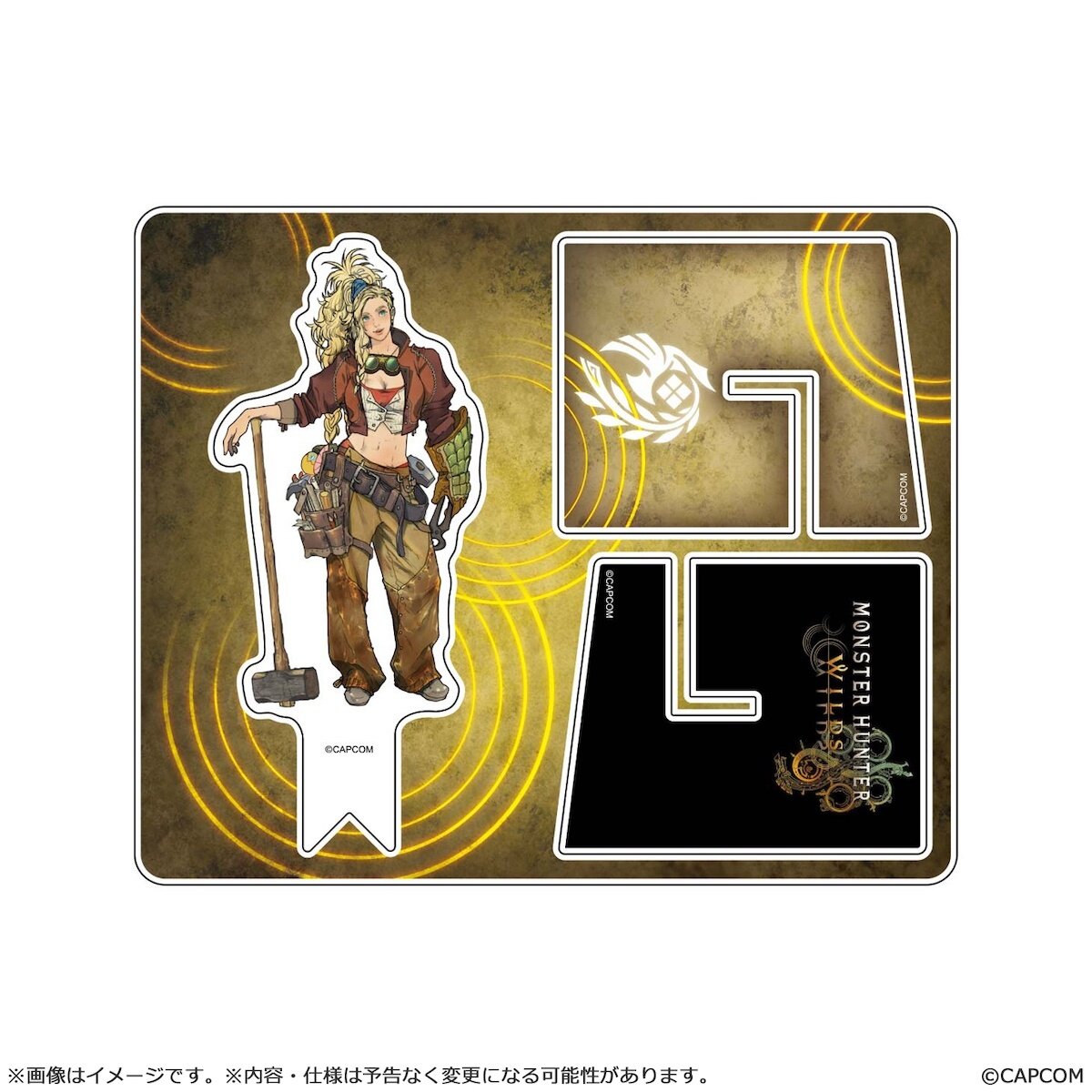 Monster Hunter Wilds Batten Acrylic Stand: Capcom - Tokyo Otaku