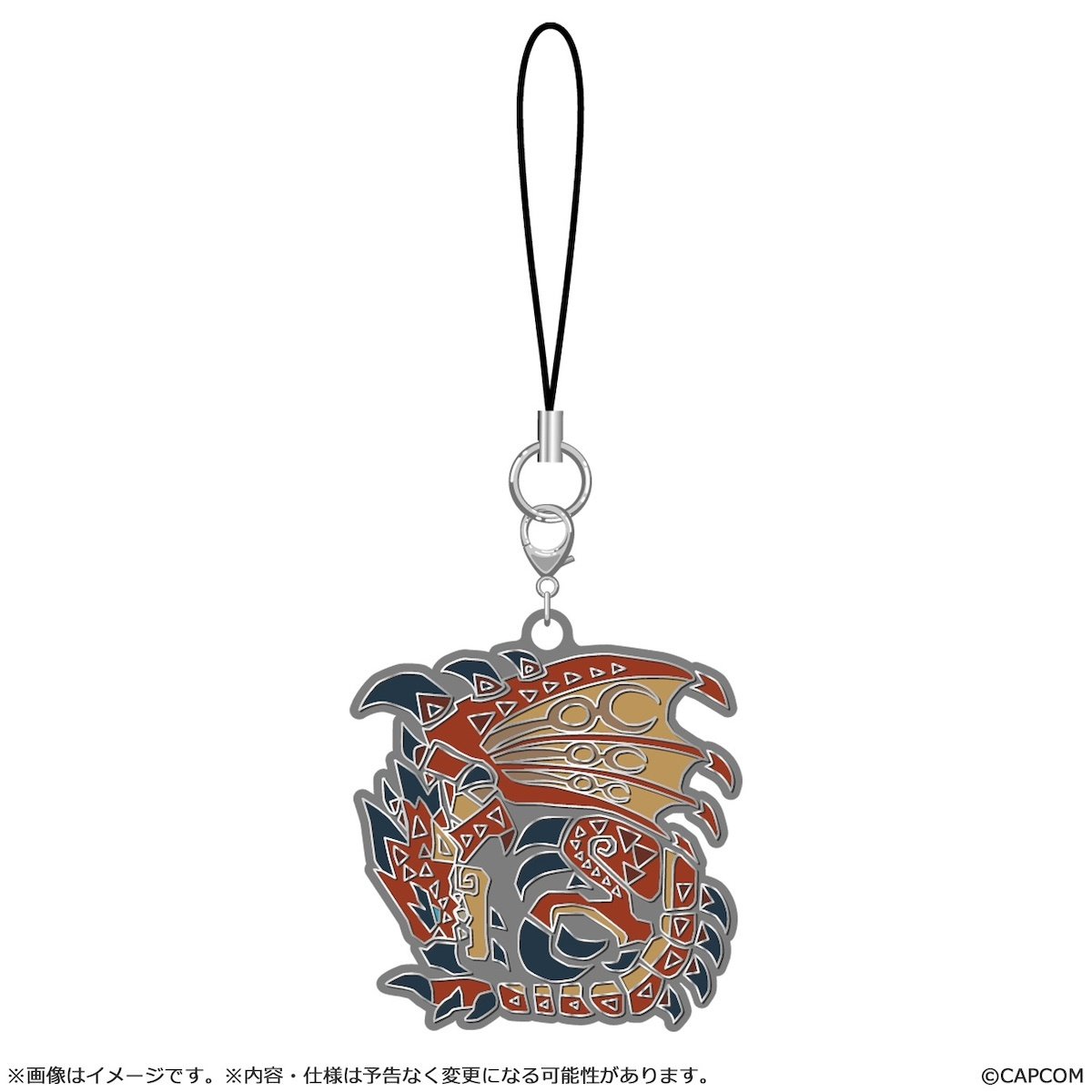Monster Hunter Wilds Monster Icon Metal Key Chain Collection Box