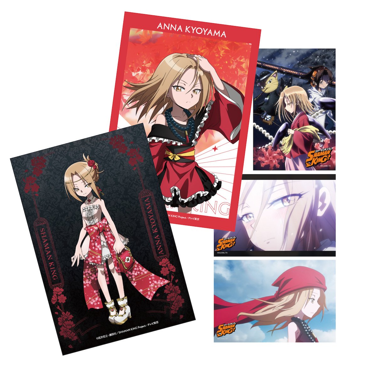 Shaman King 2022 Ver. Illustration Cards Set (Set of 5): KADOKAWA
