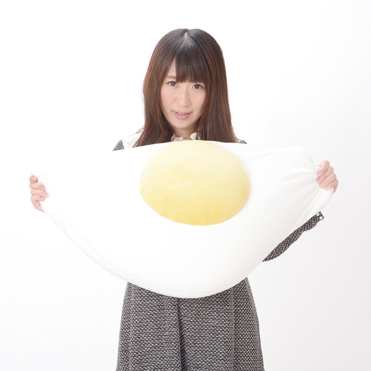 Powder Beads Sunny Side Up Egg Jumbo Plush: Amuse - Tokyo