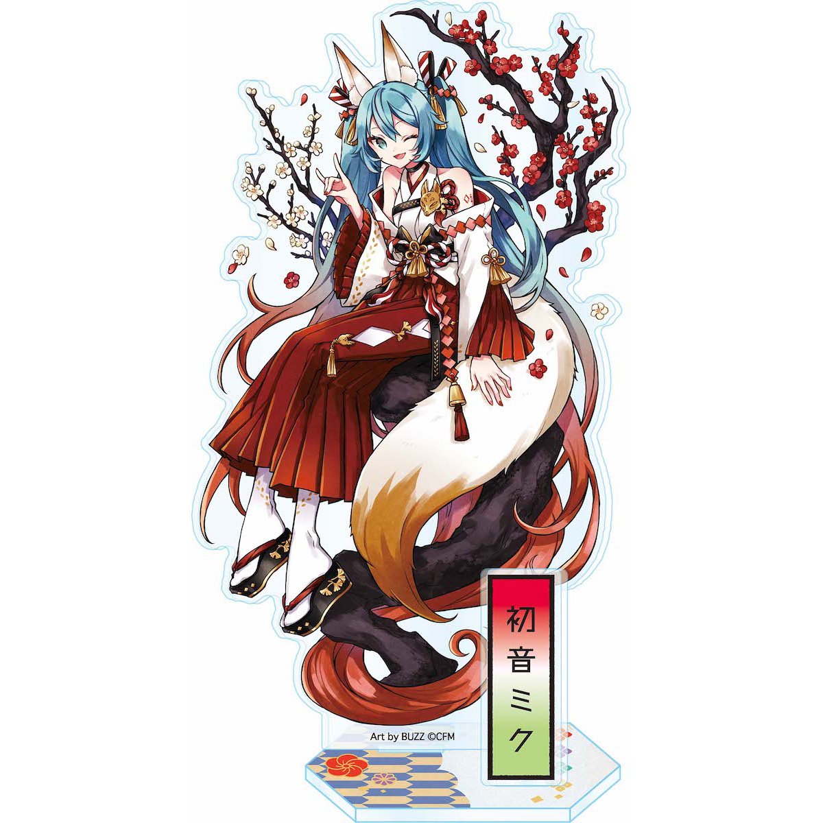Hatsune Miku Hyakki Yakou Acrylic Stand L Youko (Ume) (Re-run) - Tokyo ...