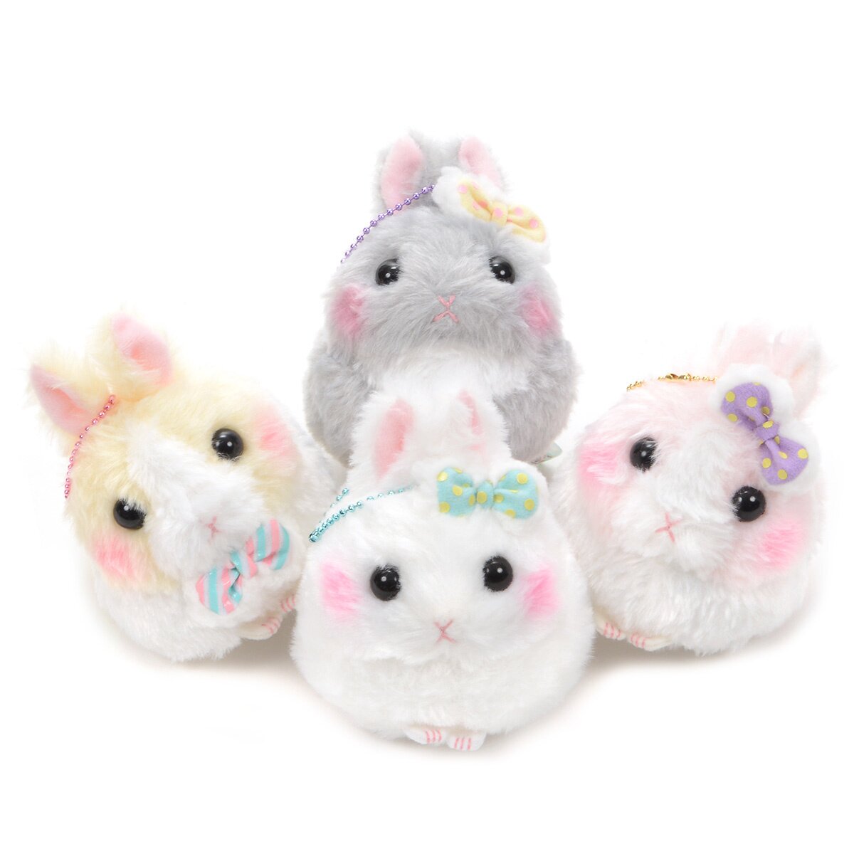 Usa Dama-chan Fuwamoko Ribbon Rabbit Plush Collection (Ball Chain ...