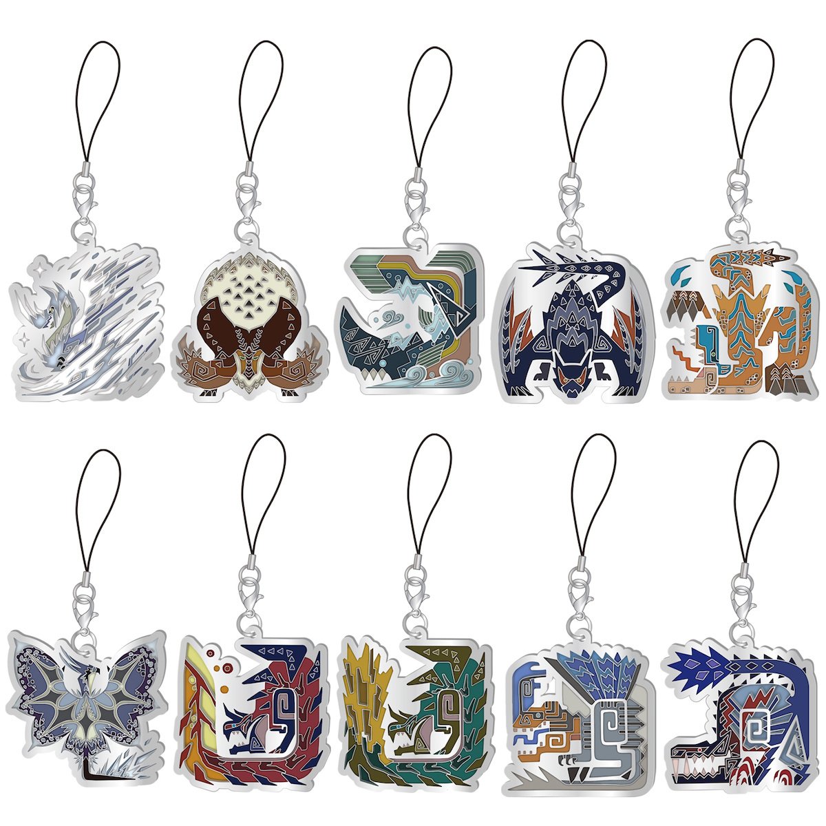 Monster Hunter World: Iceborne Monster Icon Stained Strap 