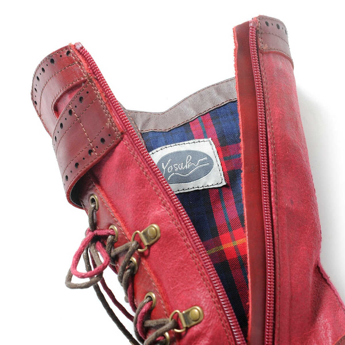 祐介様 靴 YOSUKE 2015SS Laced WIngtip Boots: YOSUKE - Tokyo Otaku Mode