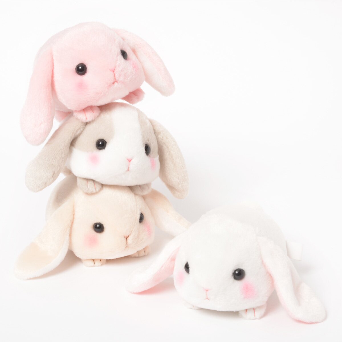 Pote Usa Loppy Tsumikko Rabbit Plush Collection (Standard): Amuse ...