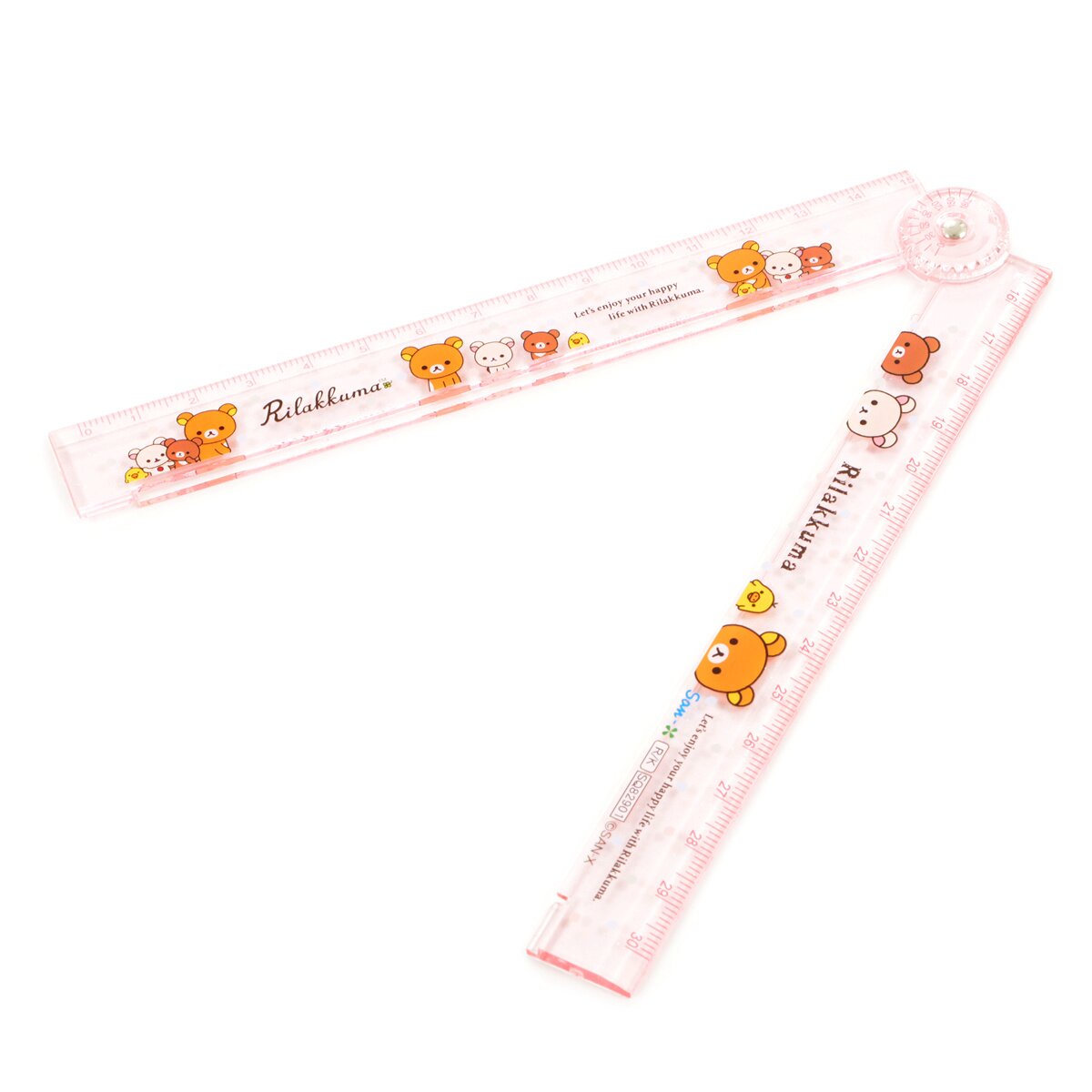 Mini Ruler, Pastel Ruler, Pink Ruler, Small Ruler, Pastel Colored