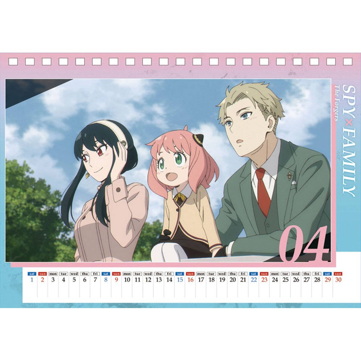 SPY x FAMILY - 2024 Anime Desktop Calendar