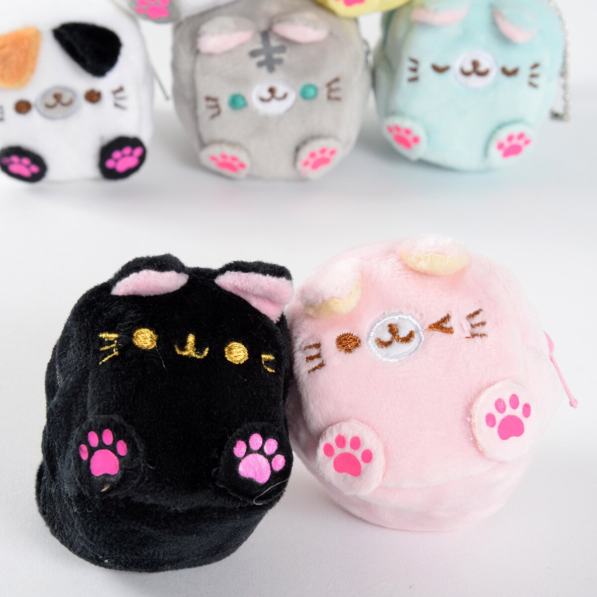 Square Cat Plush Coin Cases - Tokyo Otaku Mode (TOM)