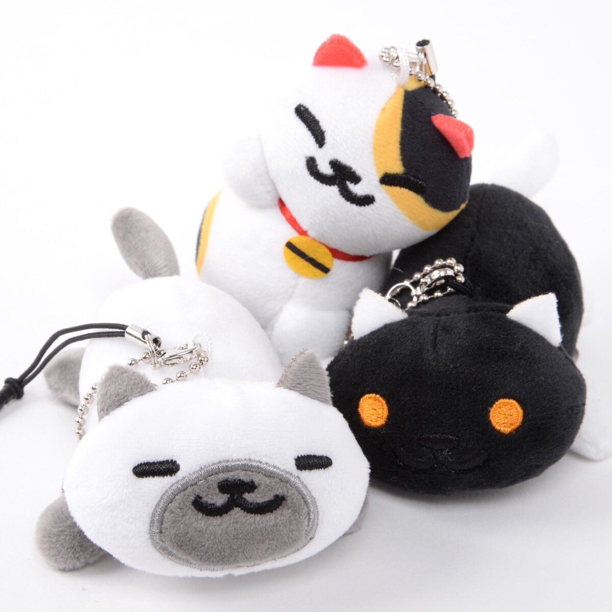 Neko Atsume Phone Cleaner Plush Mascots Ver. 2 - Tokyo Otaku Mode