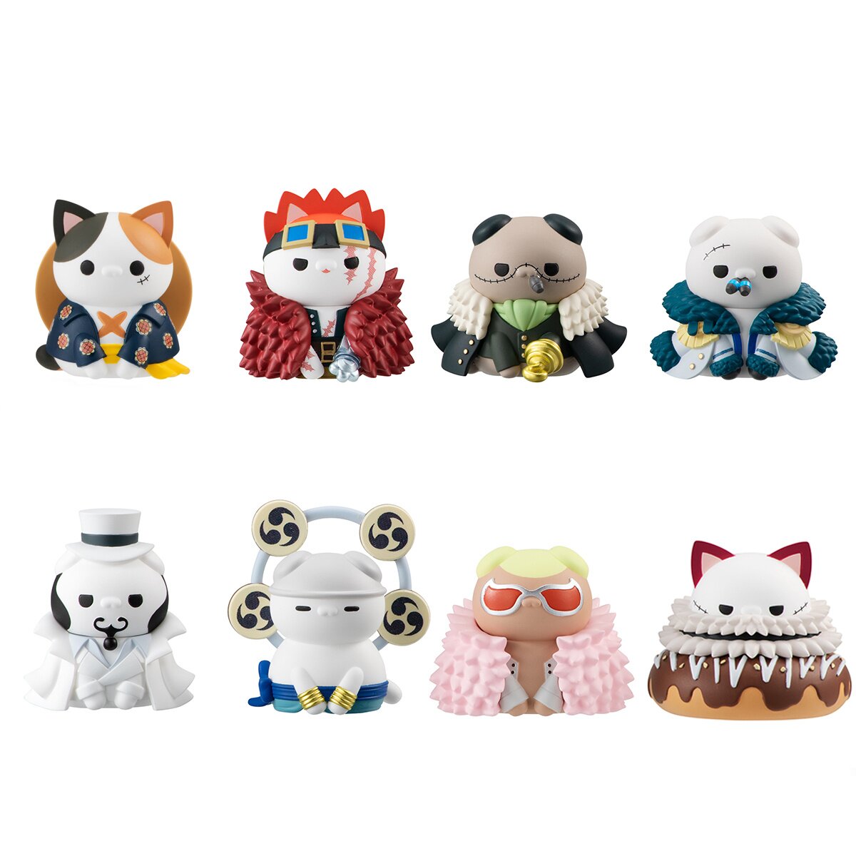 Set of Cat Figure Toys Figurines Collectibles Cats Model Decor Toy