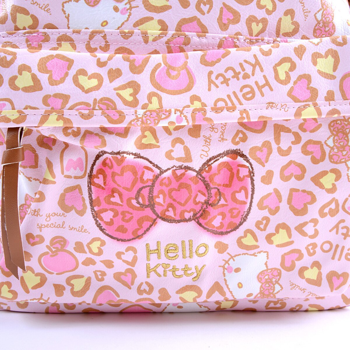 Hello Kitty Pink Leopard Messenger Bag