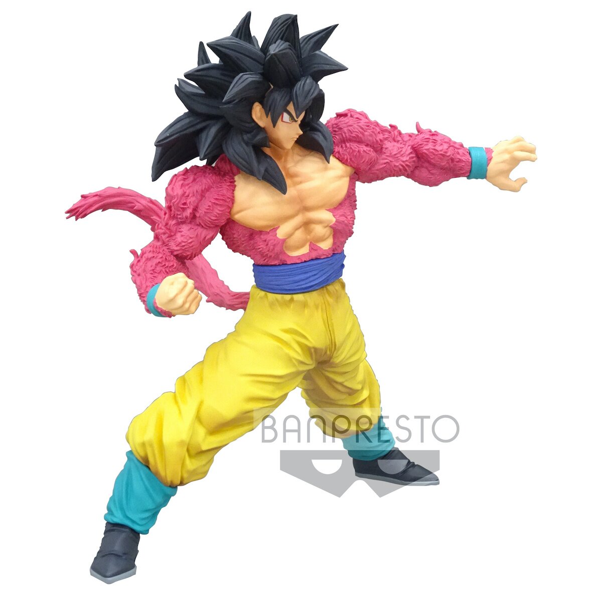 FIGURE DRAGON BALL GT - GOKU SUPER SAYAJIN 4 - FULL SCRATCH