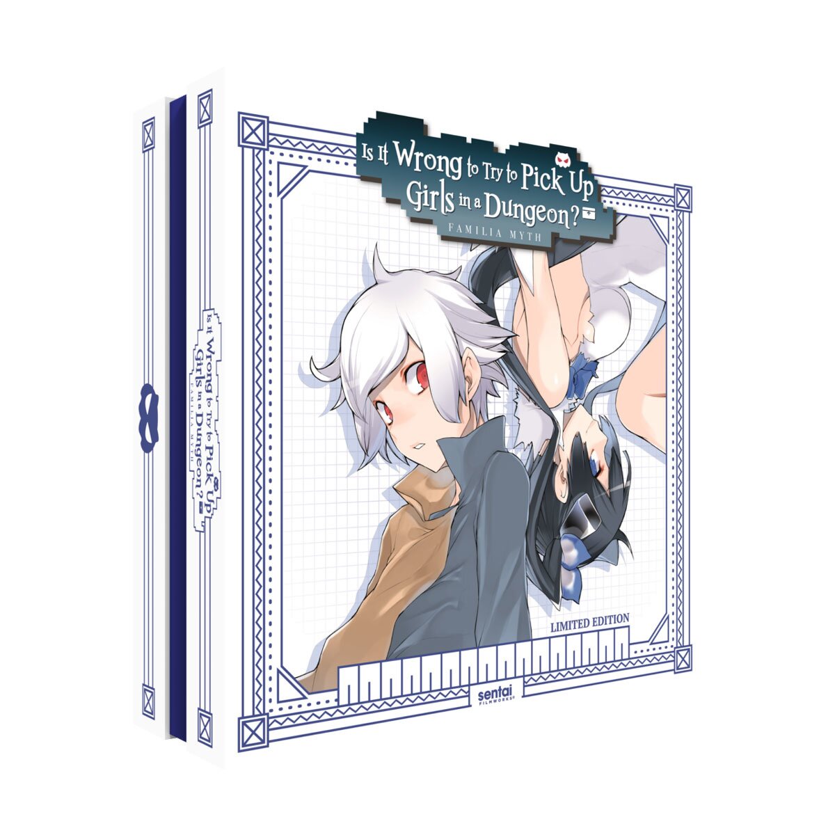 Detalhes do volume 4 DVD/BD de DanMachi 3