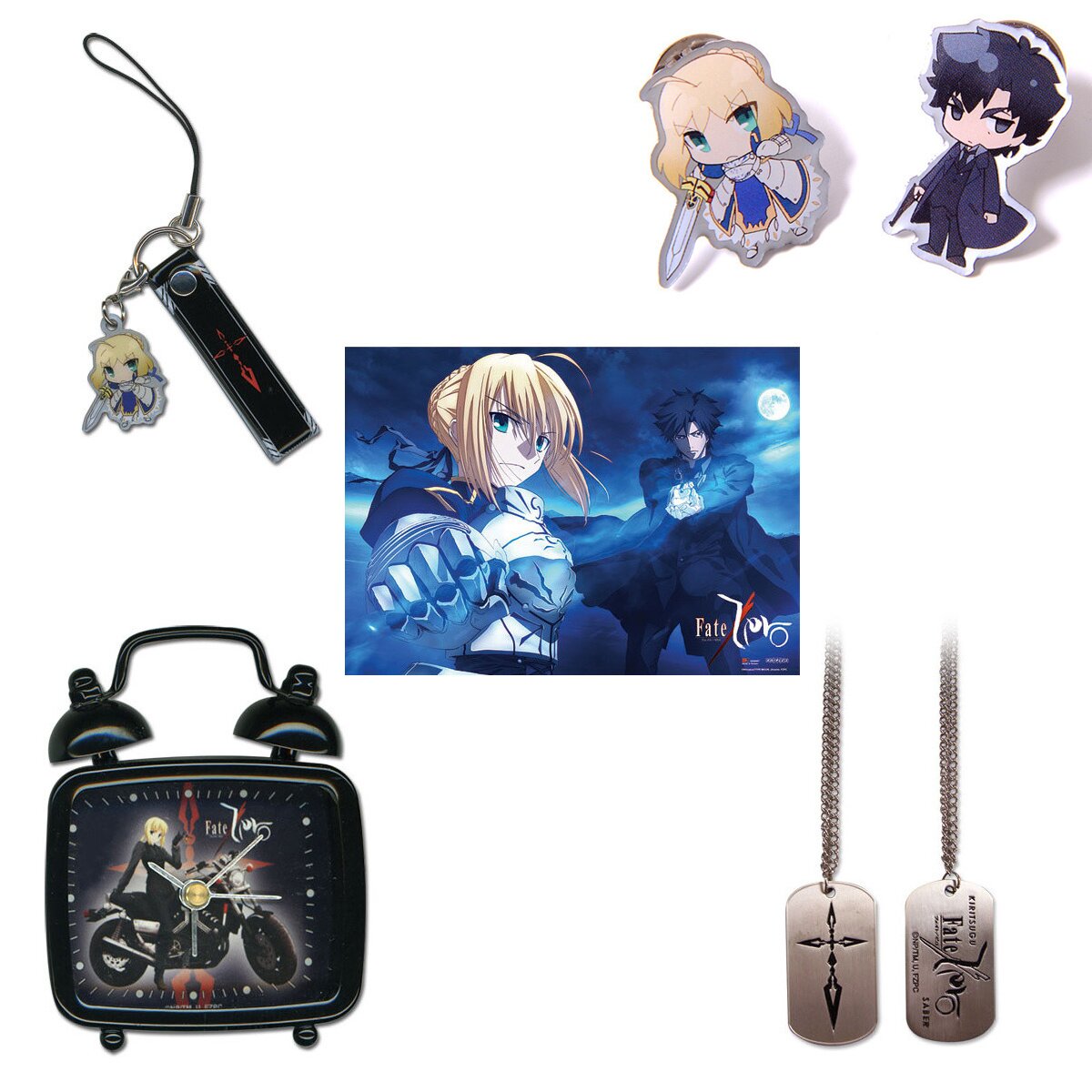 Fate/Zero Saber Otaku Goods Set - Tokyo Otaku Mode (TOM)