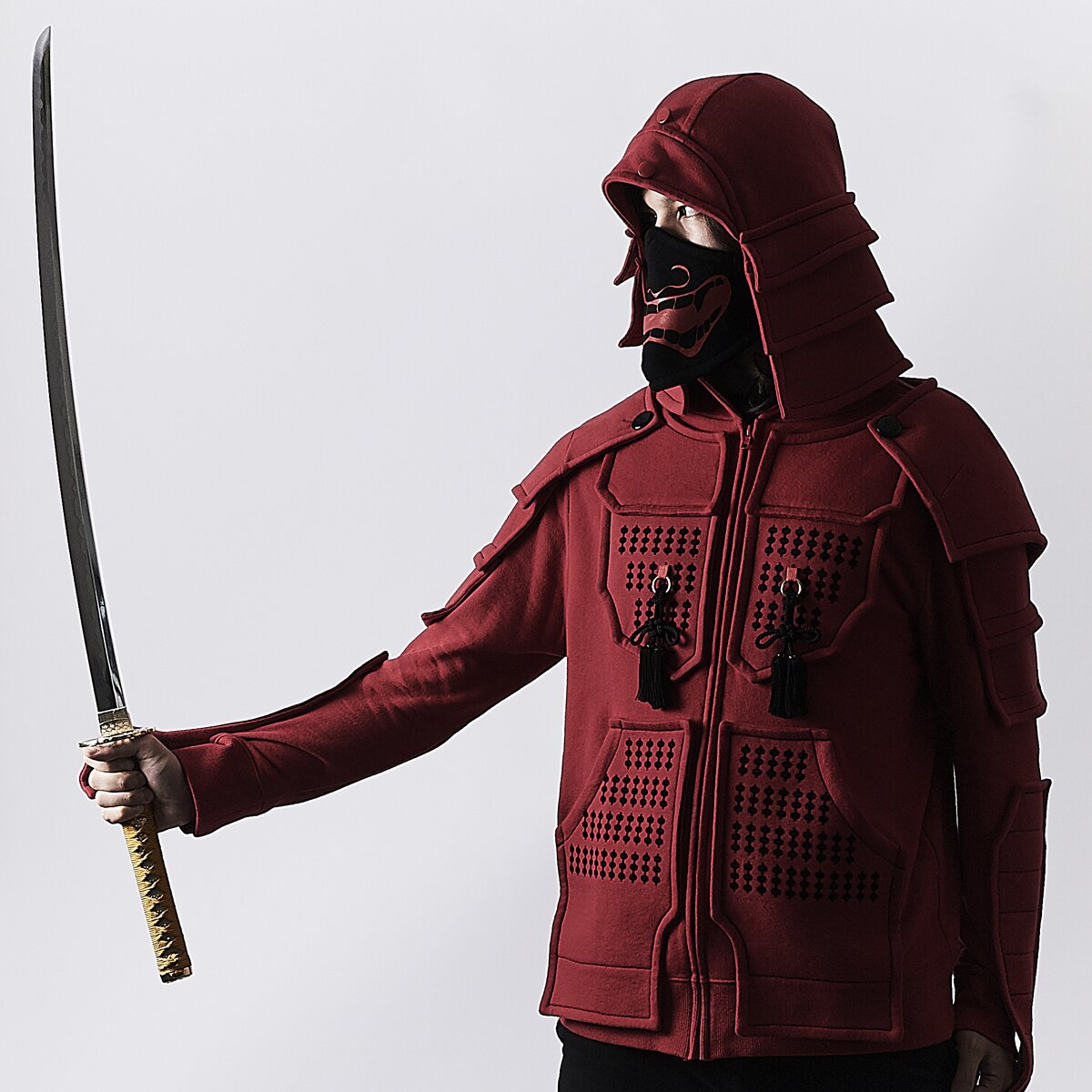 Awesome Samurai Armor Hoodies are looking to conquer the whole