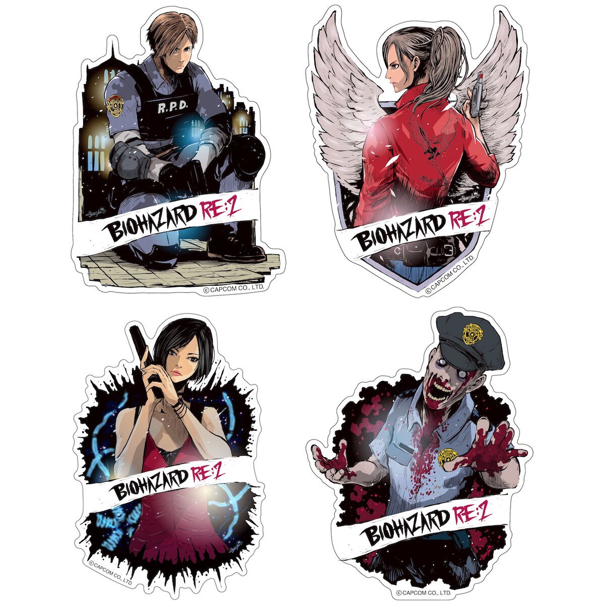 Leon and Ada - Resident Evil - Sticker