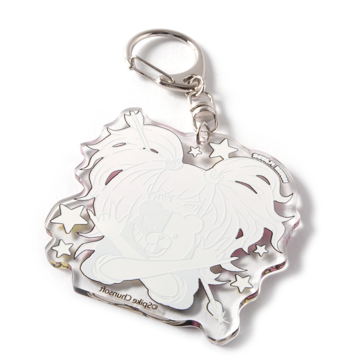 LISTEN FLAVOR Danganronpa Junko Enoshima Acrylic Keychain: Listen