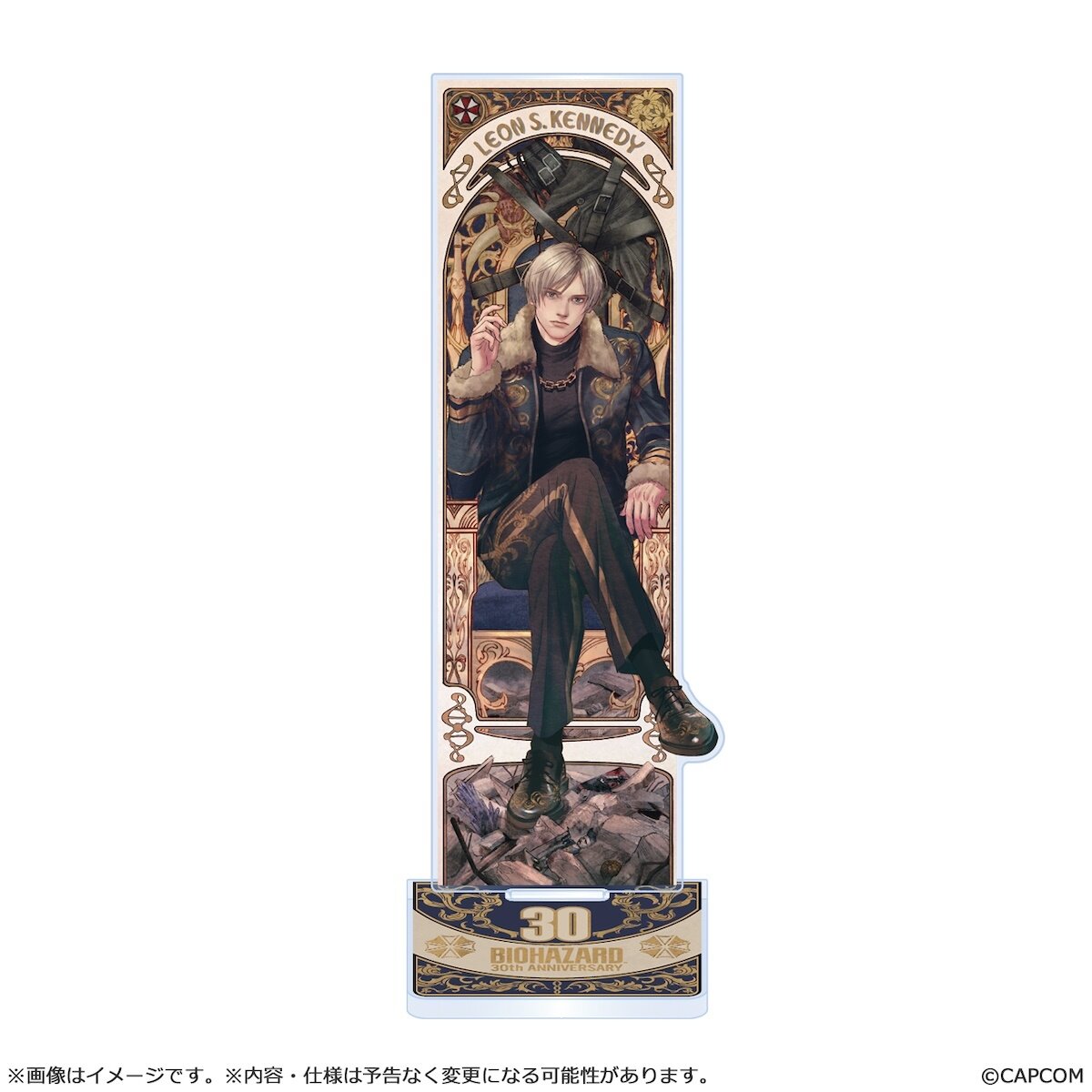 Resident Evil 30th Anniversary Acrylic Stand (Re-run) - Tokyo