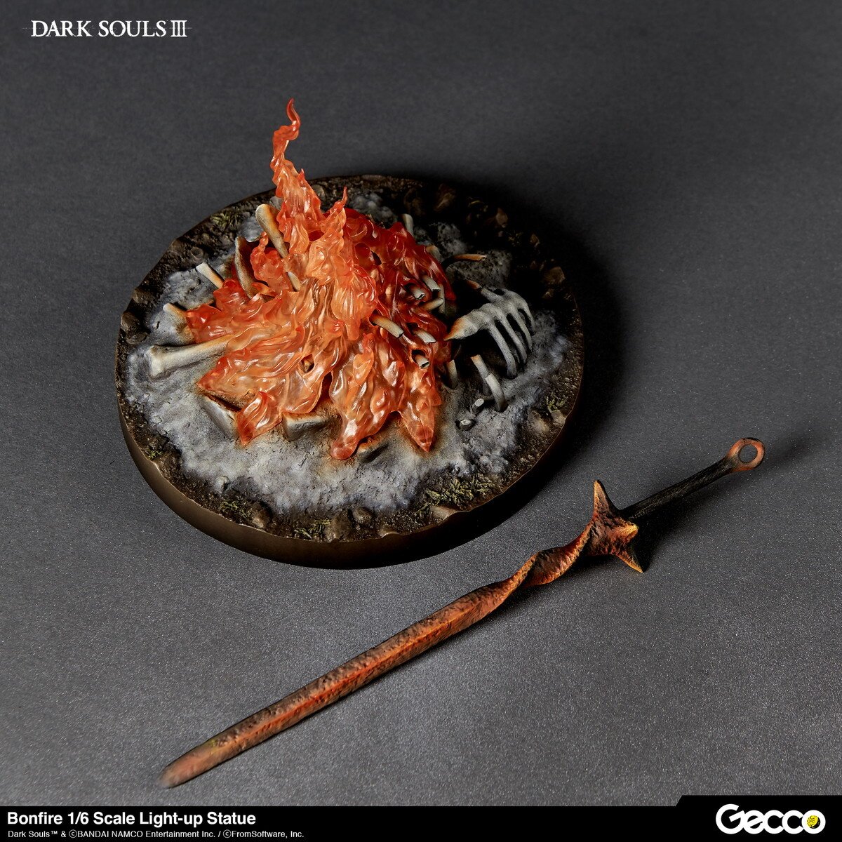 Dark Souls Ⅲ Bonfire 1/6 Scale Light-up Statue - Tokyo