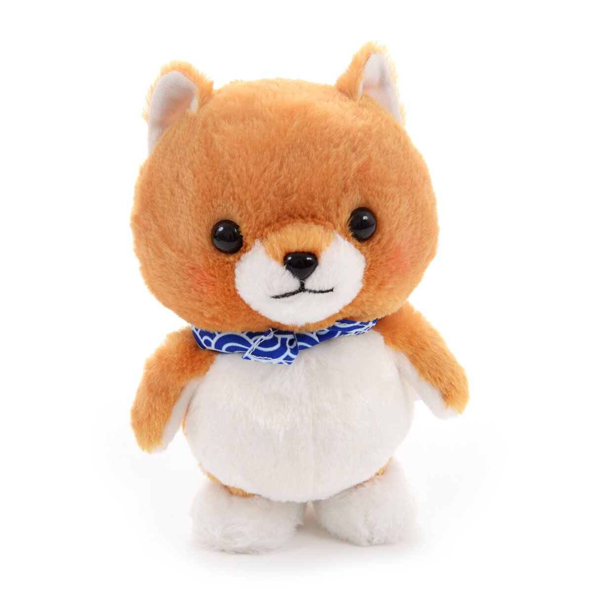 Mameshiba San Kyodai Voice Mimicking & Walking Dog Plush Collection ...