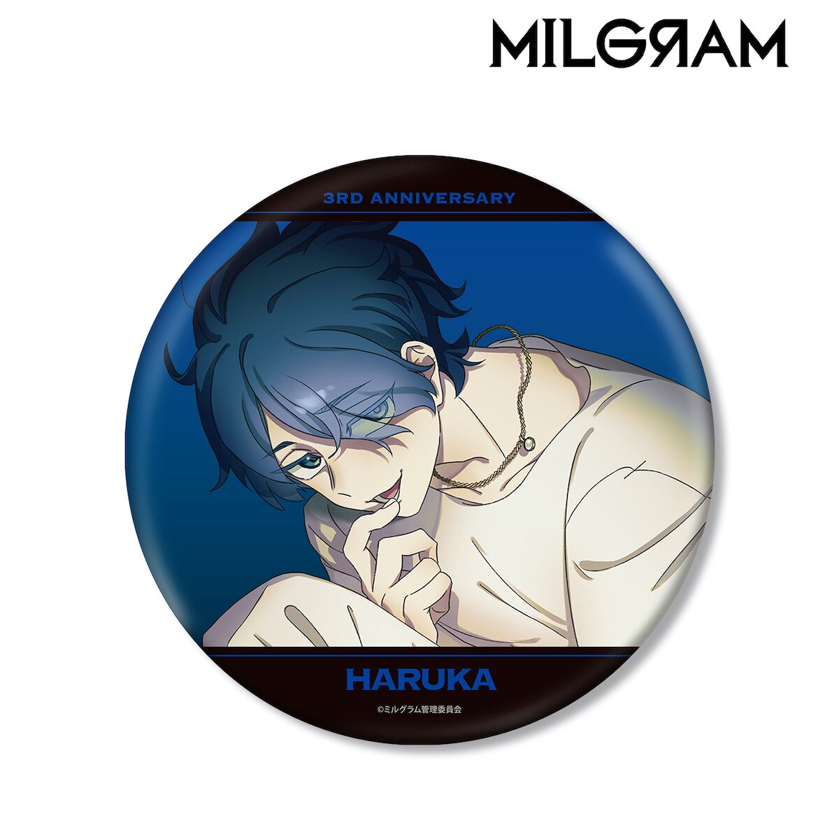 Milgram 3rd Anniversary Ver. Big Pin Badge Collection - Tokyo