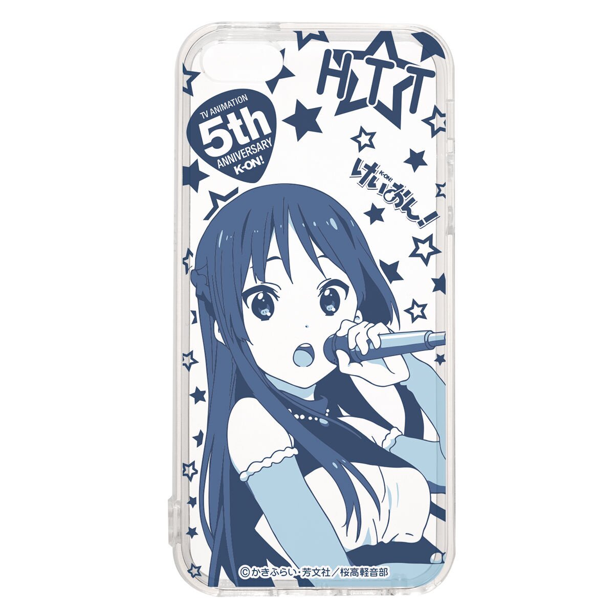 K On 5th Anniversary iPhone 5 5s Clear Cases Mio Akiyama