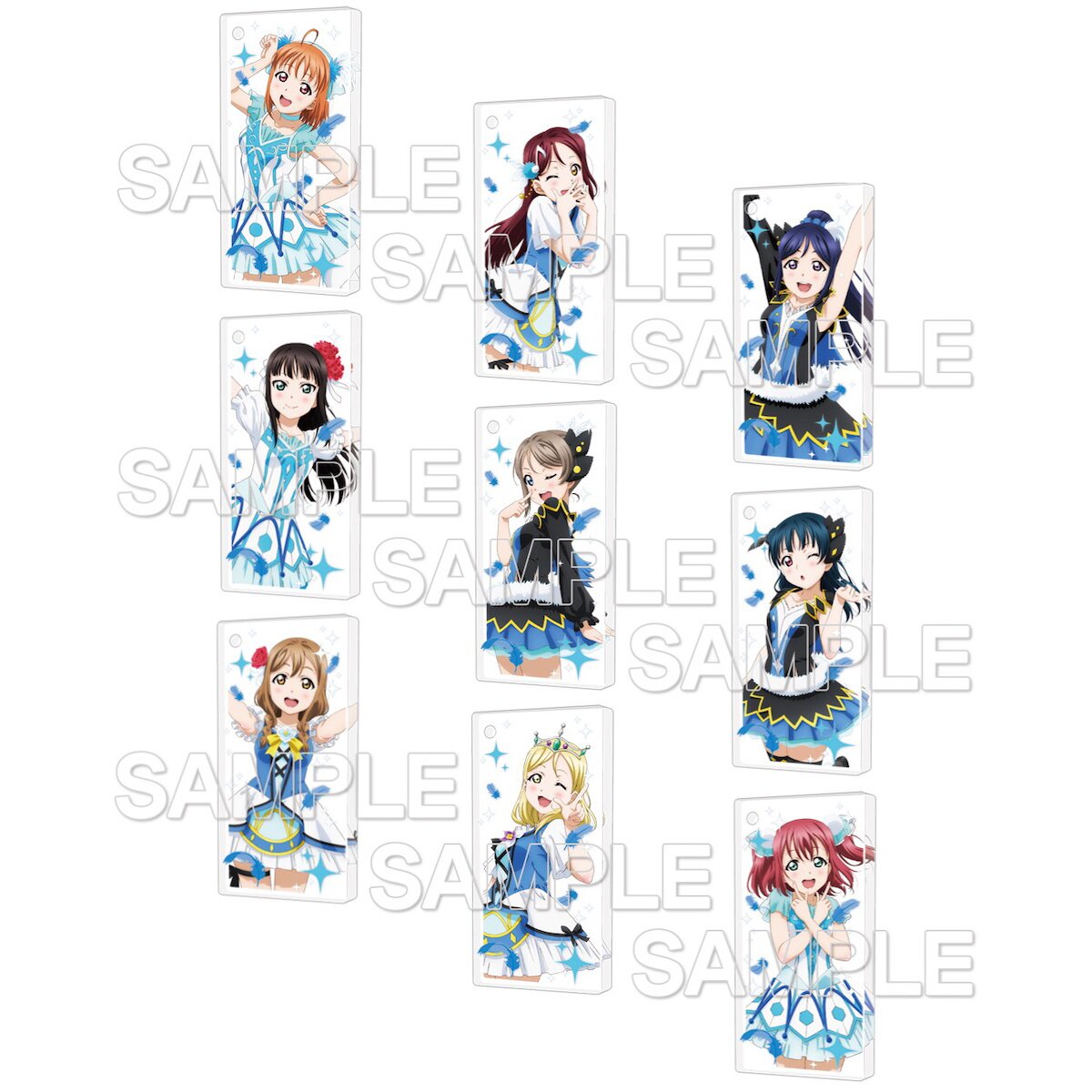 Living Water Acrylic Keychain Living Water Acrylic Keychain