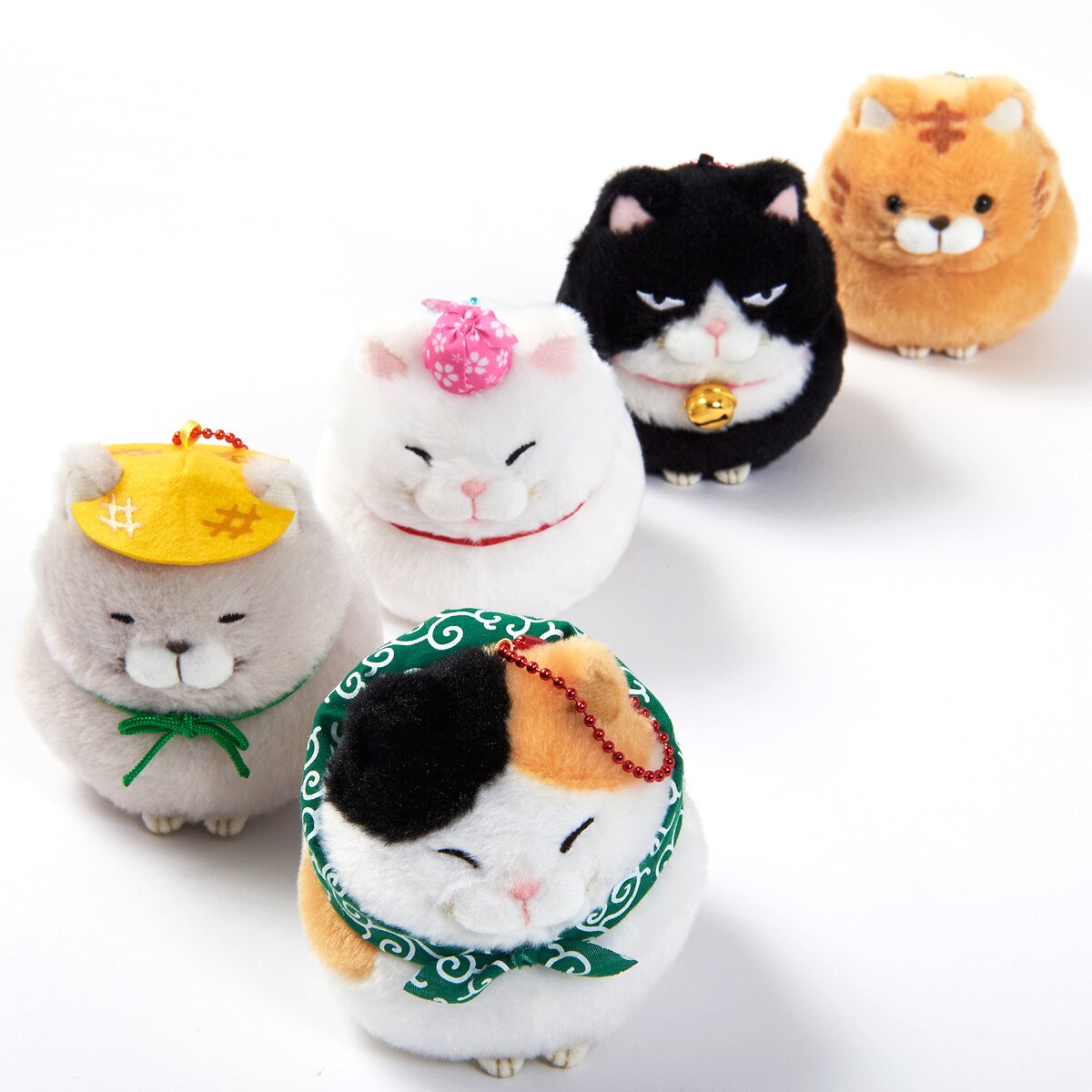 Hige Manjyu Tabi Cat Plush Collection (Ball Chain) - Tokyo Otaku Mode (TOM)