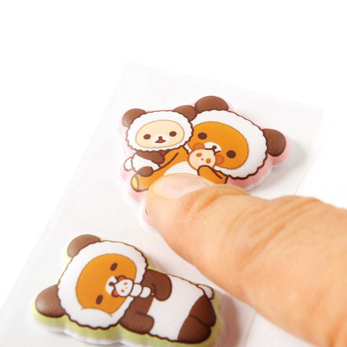 Rilakkuma Panda de Goron Stickers