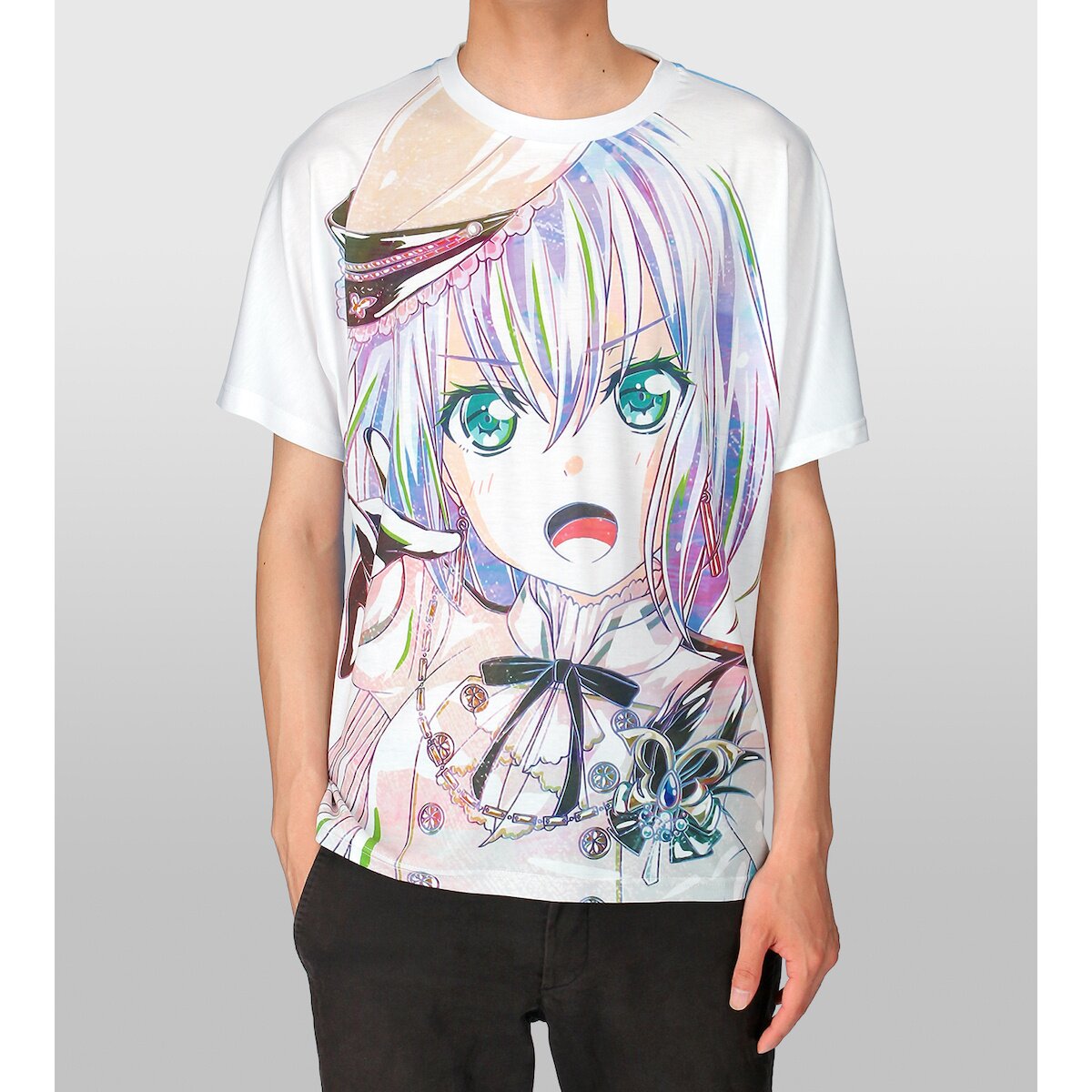 CDJapan : BanG Dream! Girls Band Party! Mashiro Kurata Ani-Art Full Graphic  T-shirt Unisex Vol.3 XL Collectible