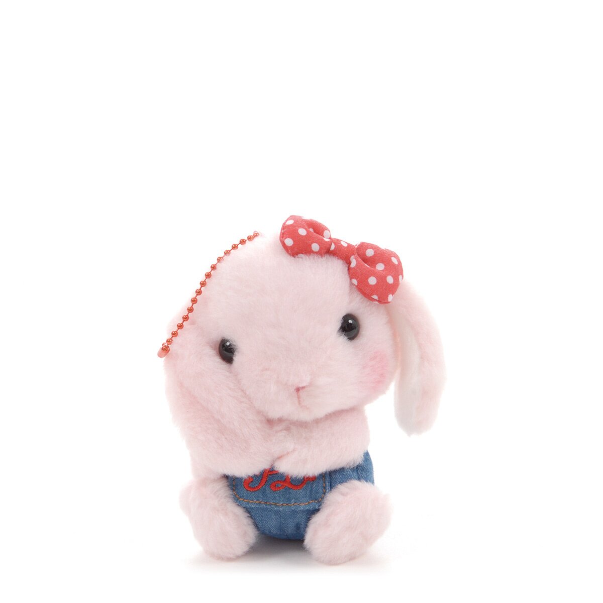 Pote Usa Loppy Denim Rabbit Plush Collection (Ball Chain): Amuse ...