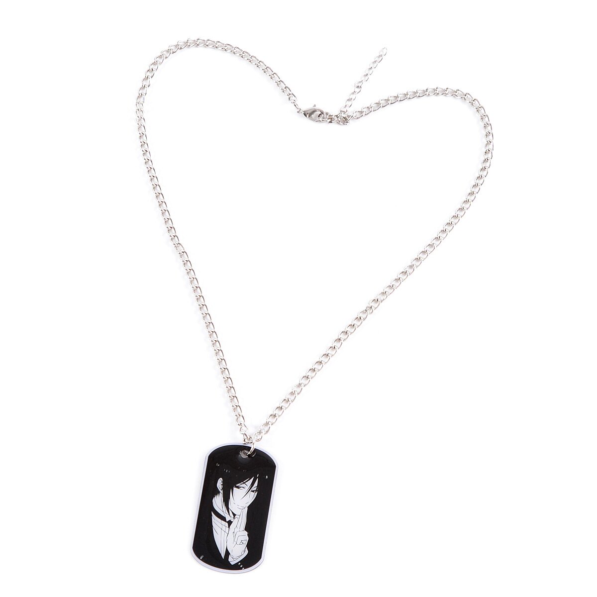 Black Butler Sebastian Dogtag Necklace - Tokyo Otaku Mode (TOM)