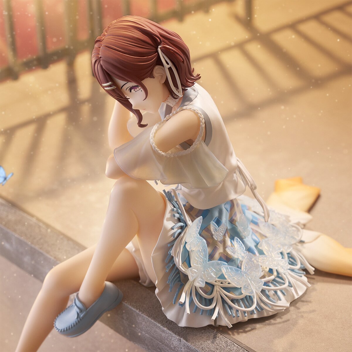 Action Figure Banpresto Madoka Higuchi – The Idolm@ster Shiny Colors, 19 Cm, PVC, Base Inclusa