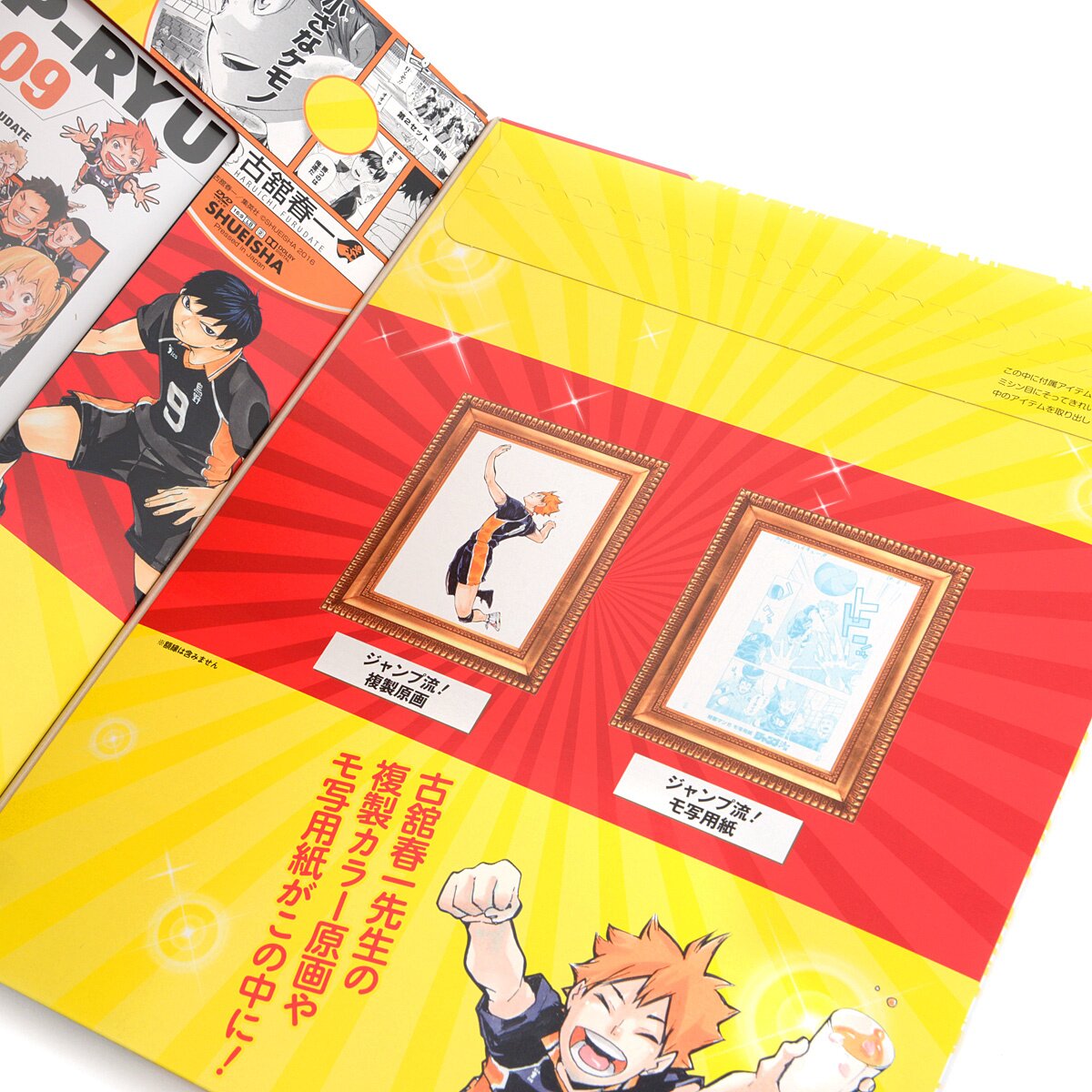 Jump-Ryu! Vol. 9 Haikyu!! w/ Manga Drawing Tutorial DVD