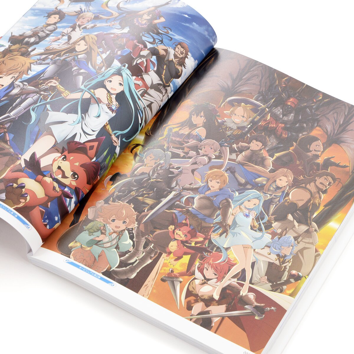 Granblue Fantasy - The Animation Blu-ray Cover Collection - Halcyon Realms  - Art Book Reviews - Anime, Manga, Film, Photography