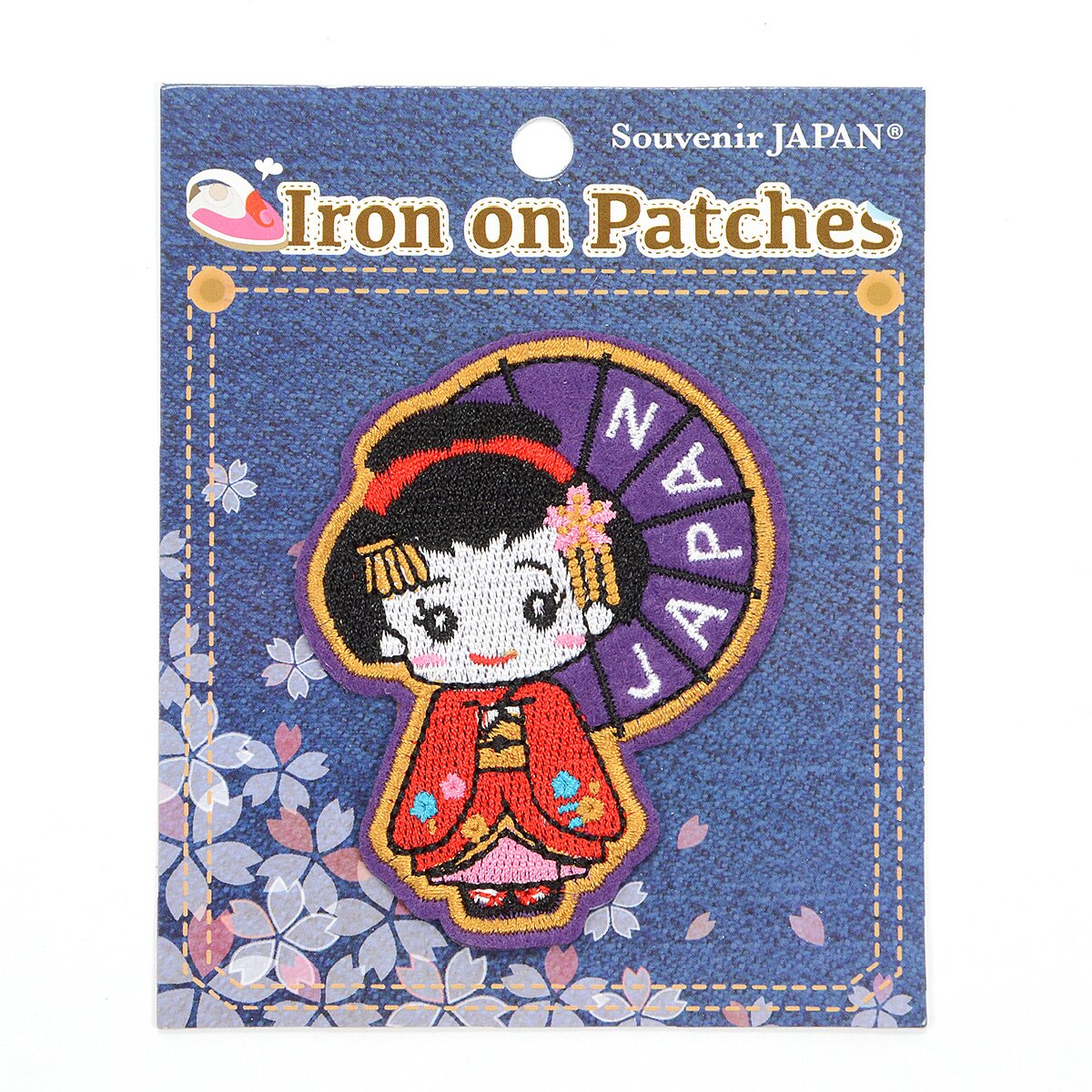 Iron On Patch Japanese Anime Patches On Clothes Stripes DIY