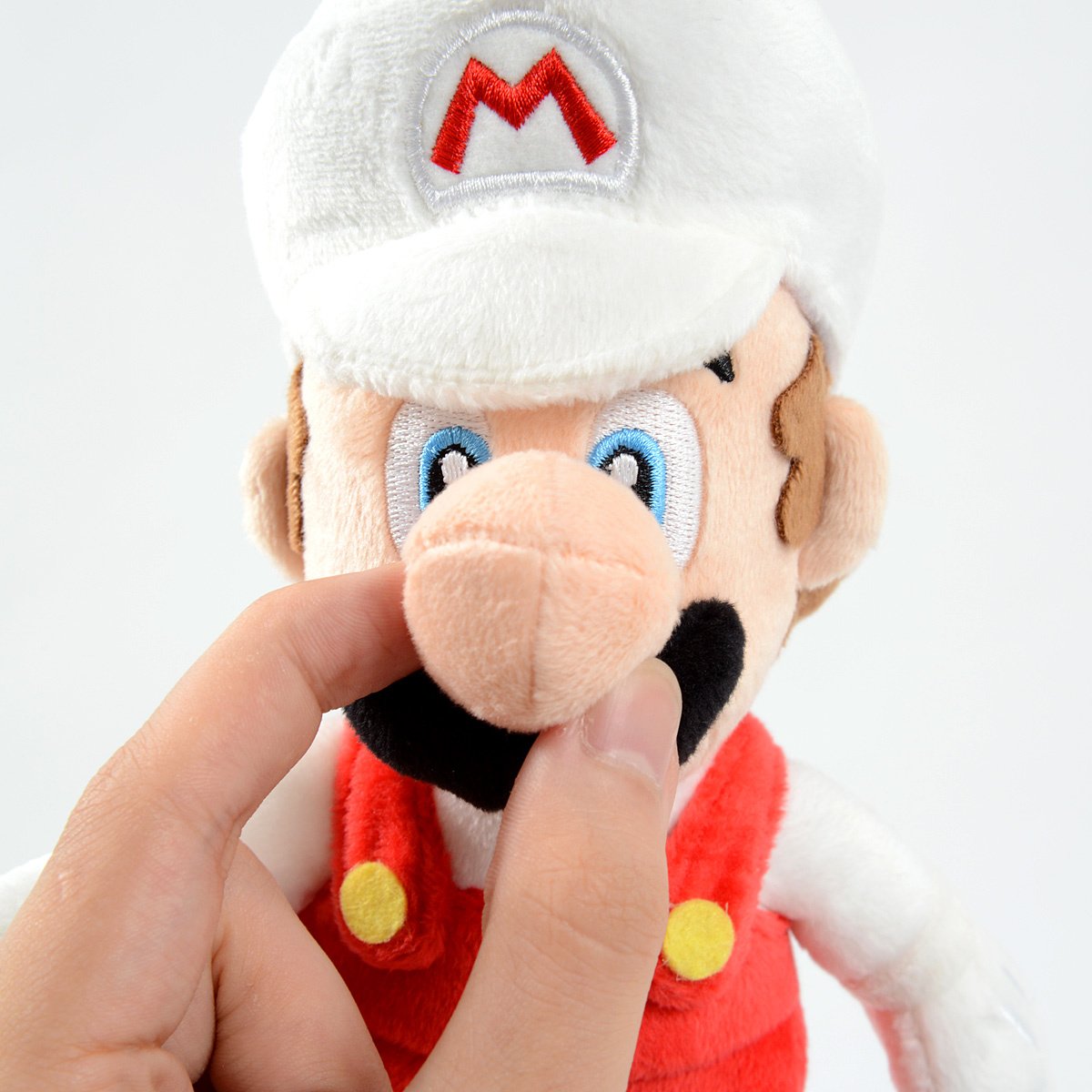 Fire Mario Plush Figure Super Mario All Star Collection 10" 