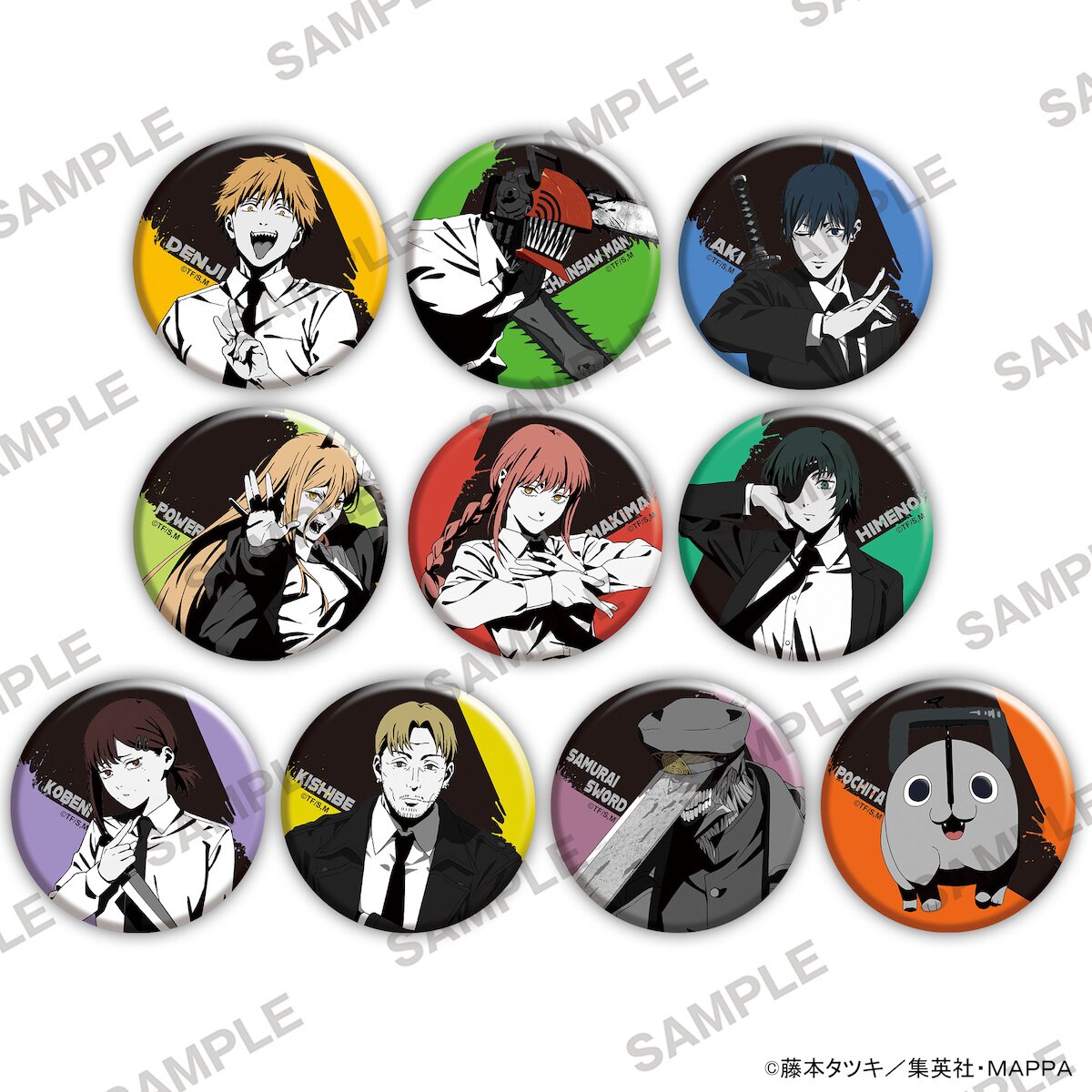 Chainsaw man Pin 2024 lot