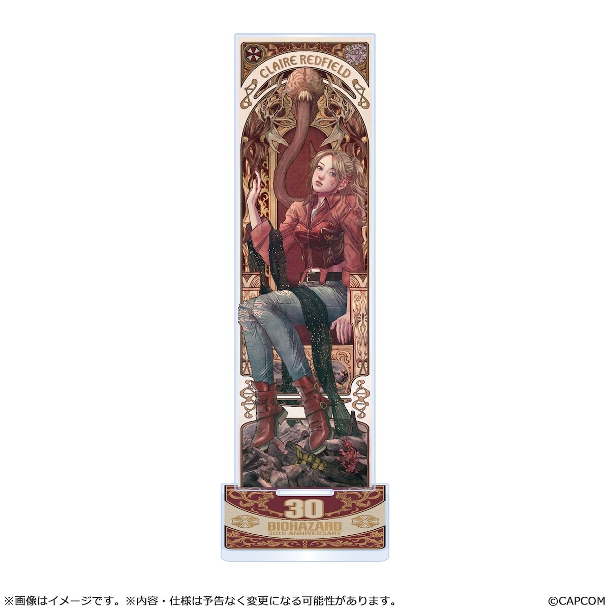 Resident Evil 30th Anniversary Acrylic Stand (Re-run) - Tokyo