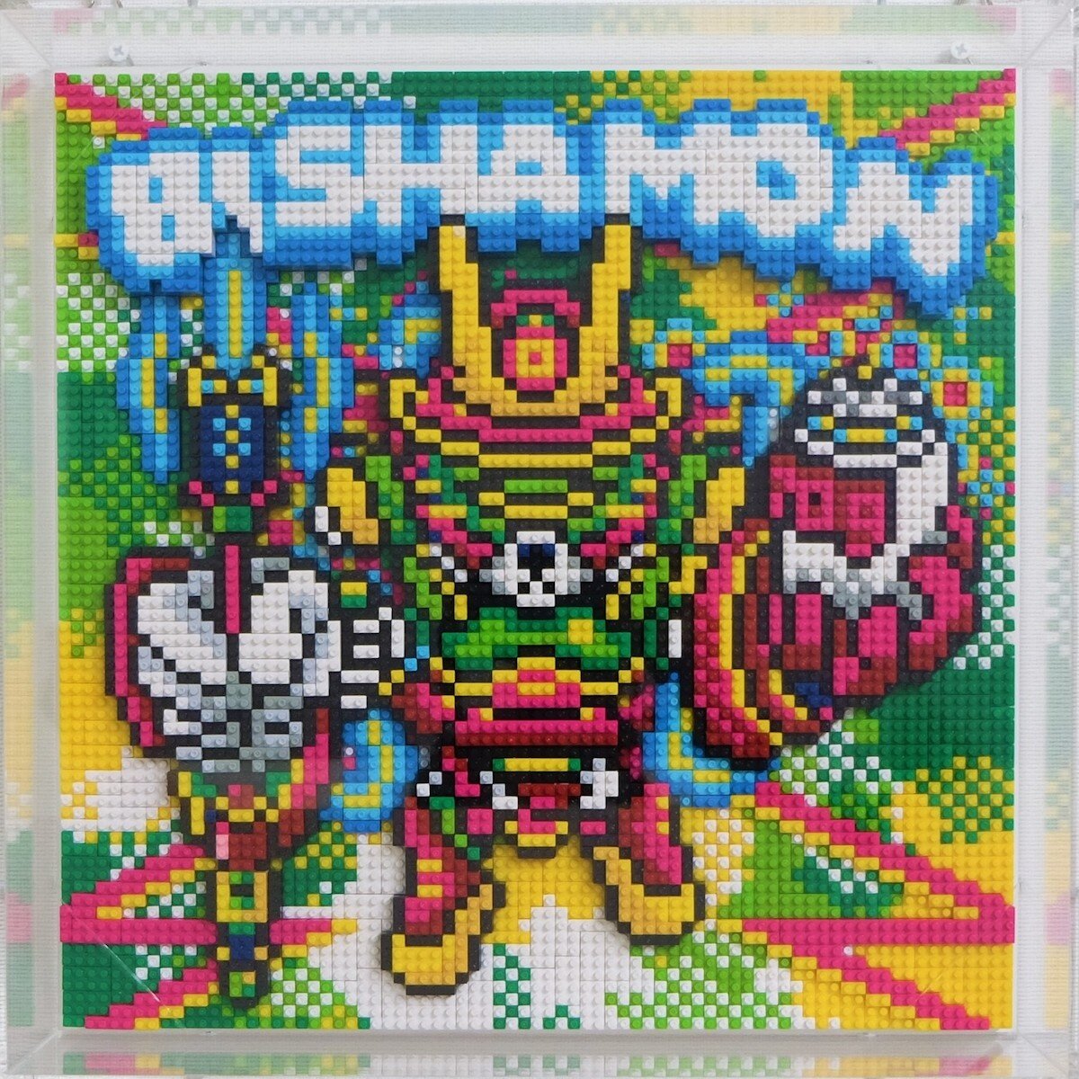 Shibuya Pixel Art Artists Works Nanoblock Relief Ban-8Ku - Tokyo