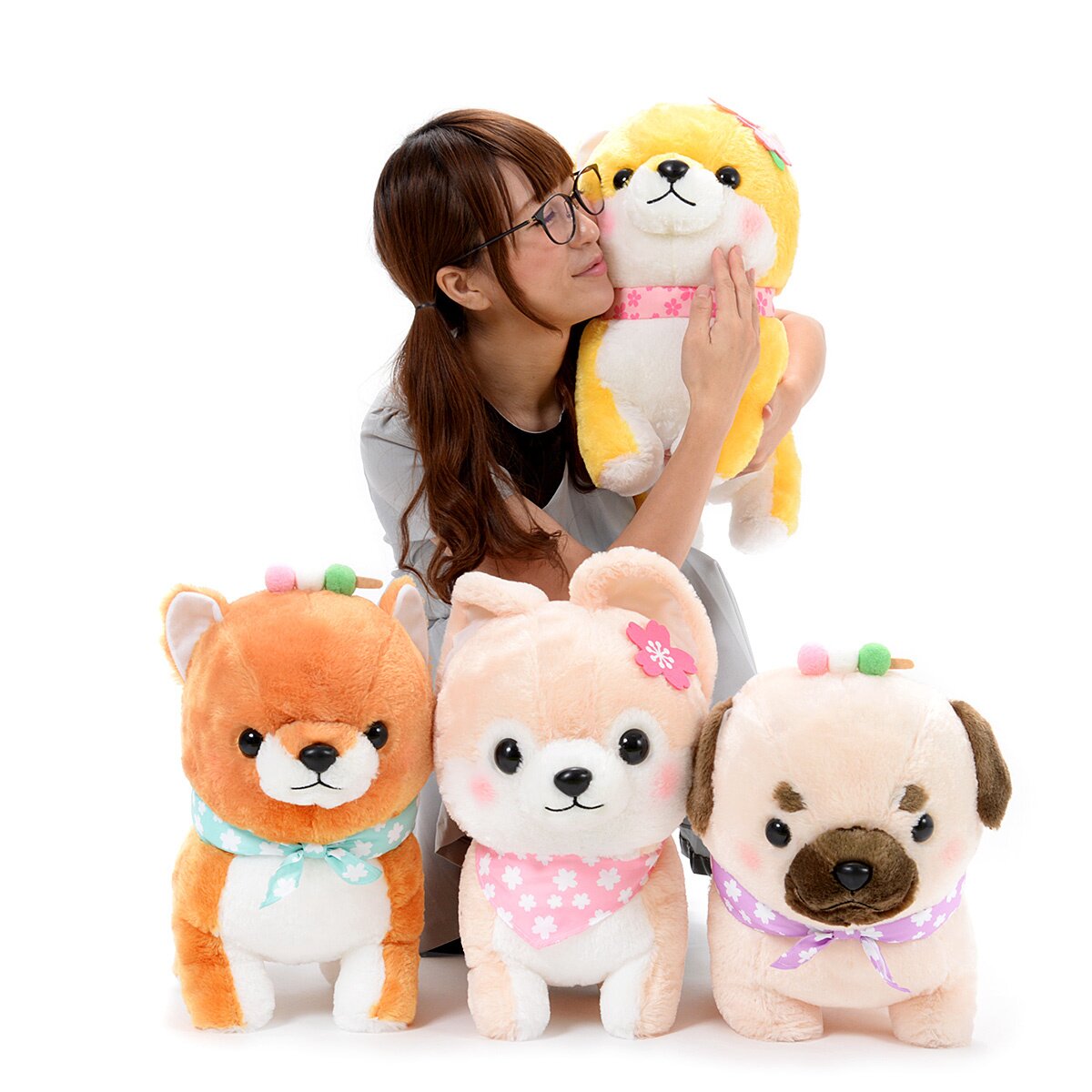 Mameshiba San Kyodai Haru Ranman Dog Plush Collection Big