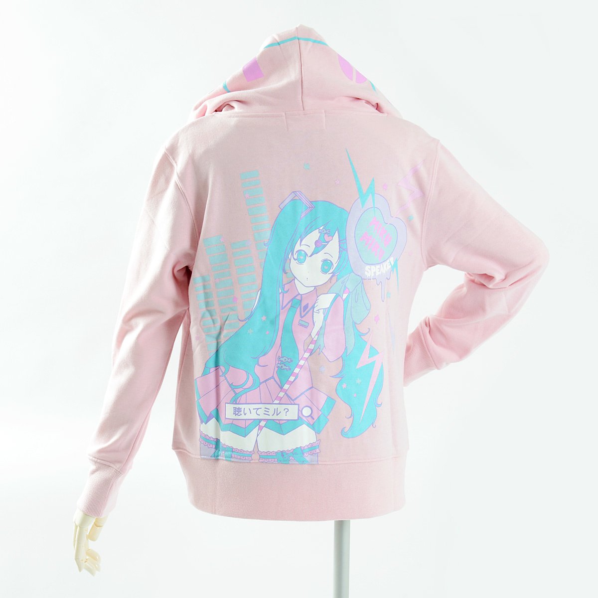 Hatsune Miku: Miku Miku Speaker Hoodie: KOKOkim - Tokyo Otaku Mode 