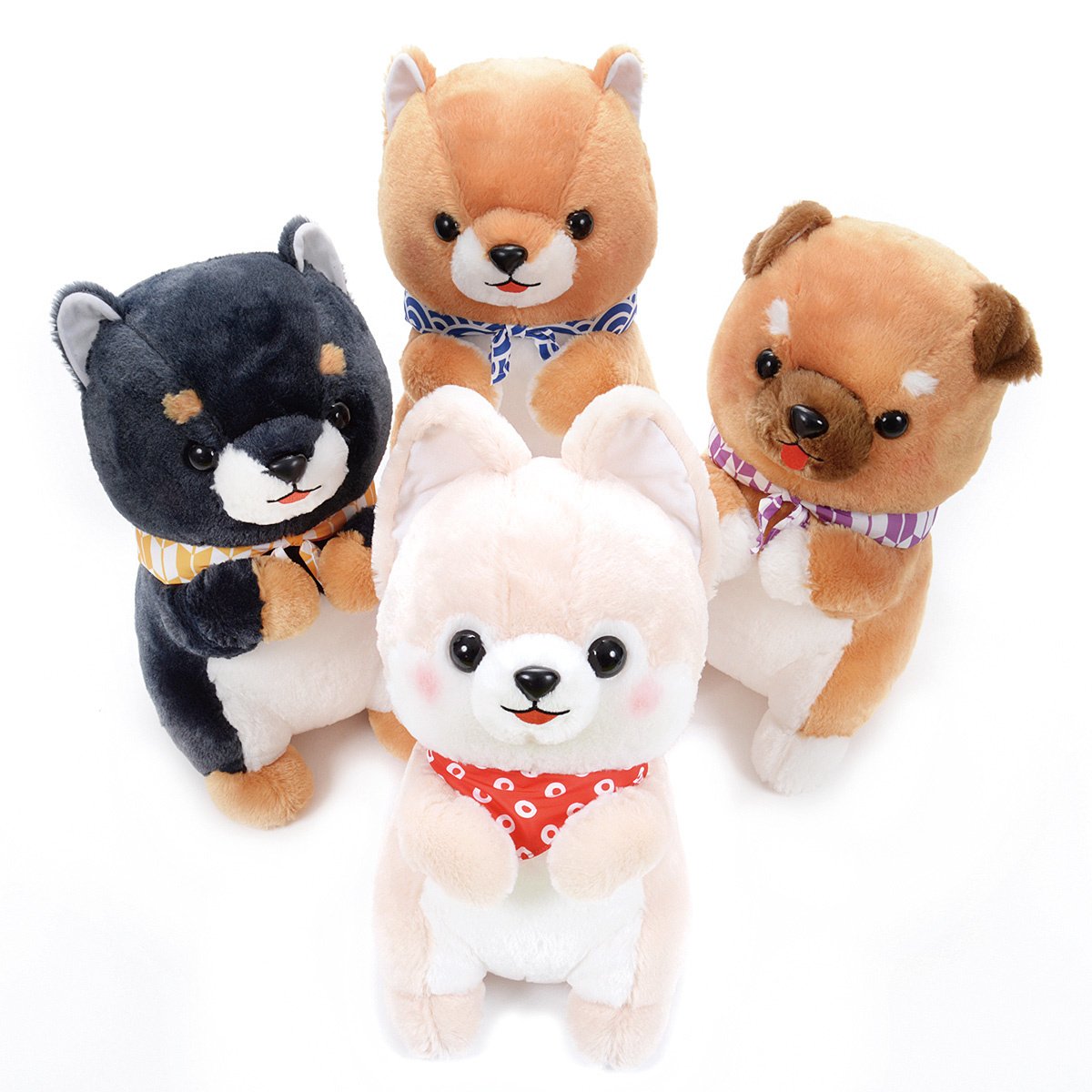 Mameshiba San Kyodai Begging Plush Collection (Big): Amuse - Tokyo