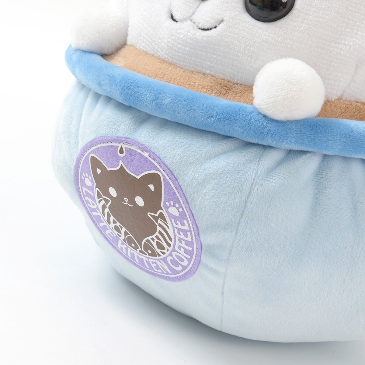 latte kitten coffee plush