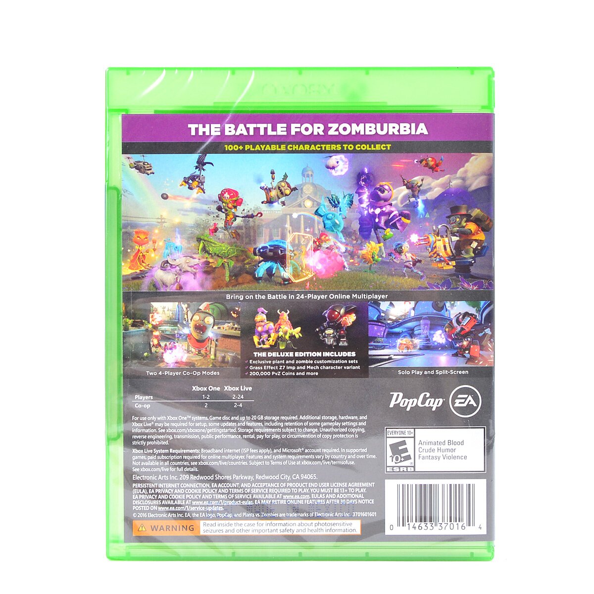  Plants Vs. Zombies: Battle for Neighborville - Xbox One :  Electronic Arts: Everything Else
